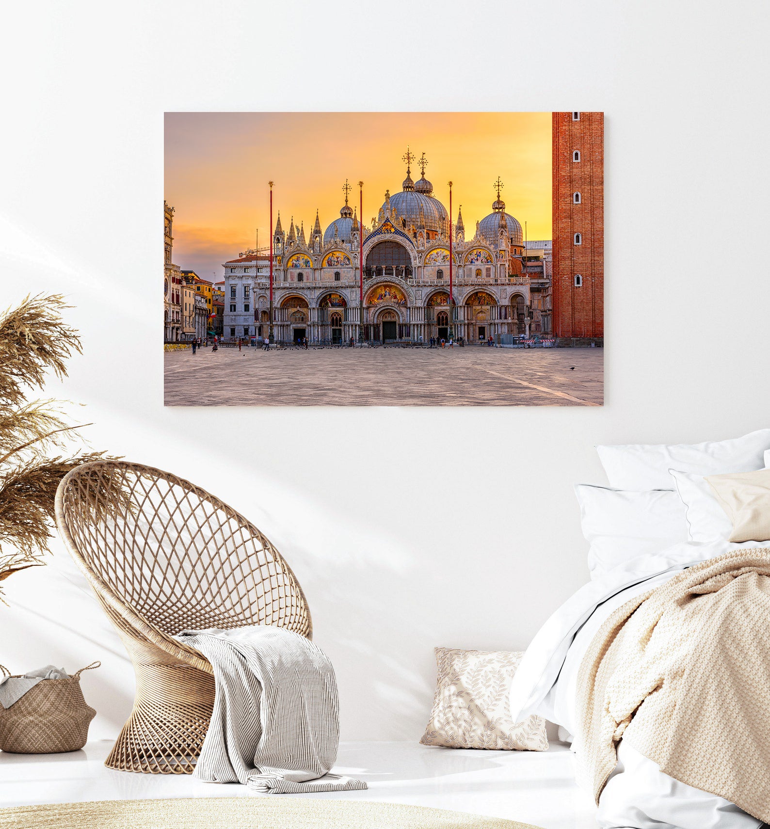 Leinwandbild - Markusdom in der Schweiz