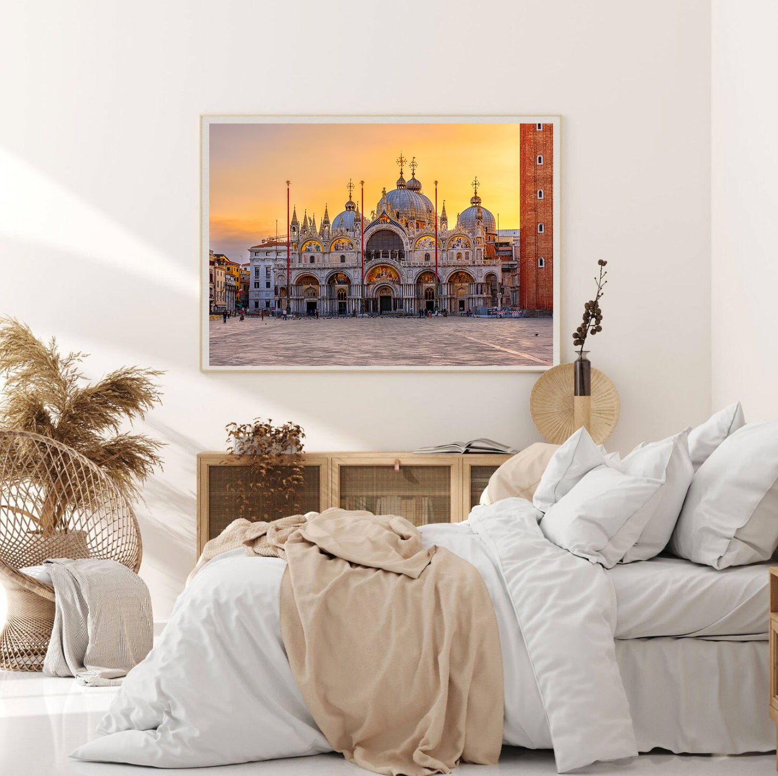 Leinwandbild - Markusdom in der Schweiz