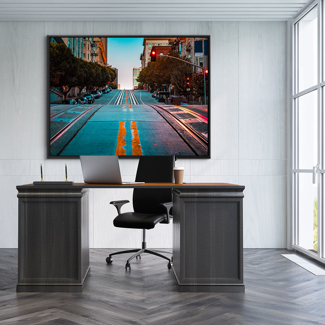 Leinwandgemälde - Stadtstraßen