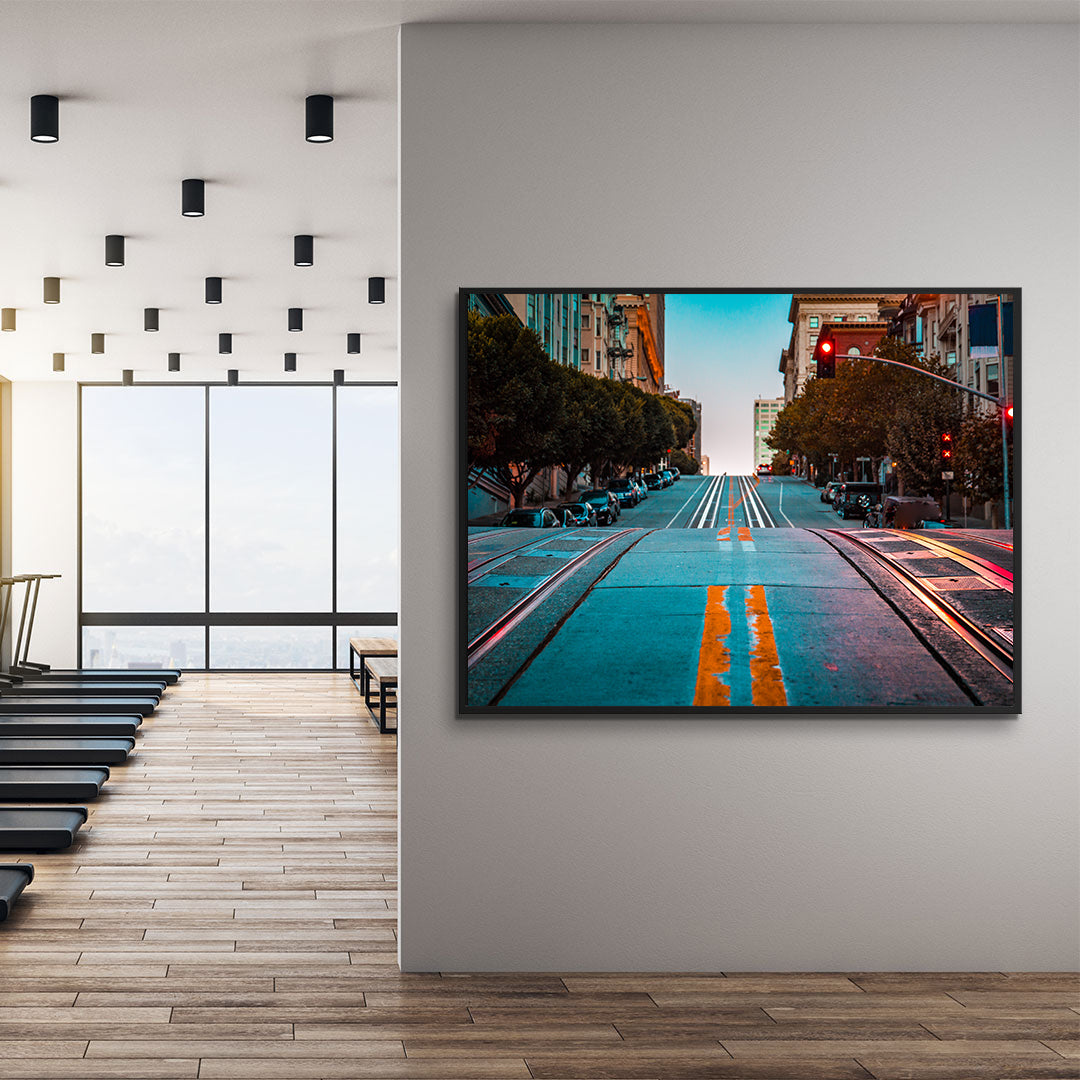 Leinwandgemälde - Stadtstraßen