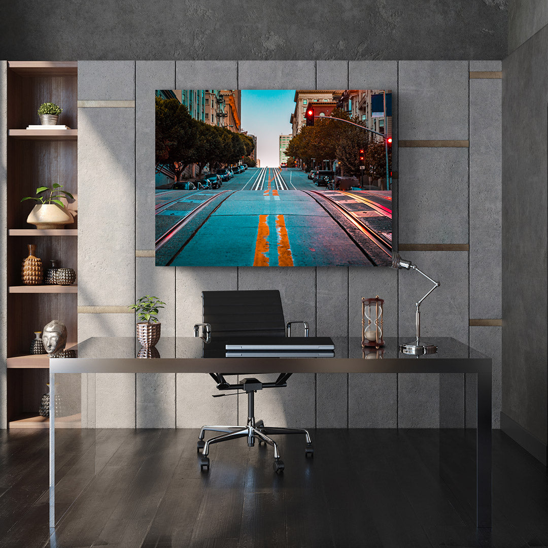 Leinwandgemälde - Stadtstraßen