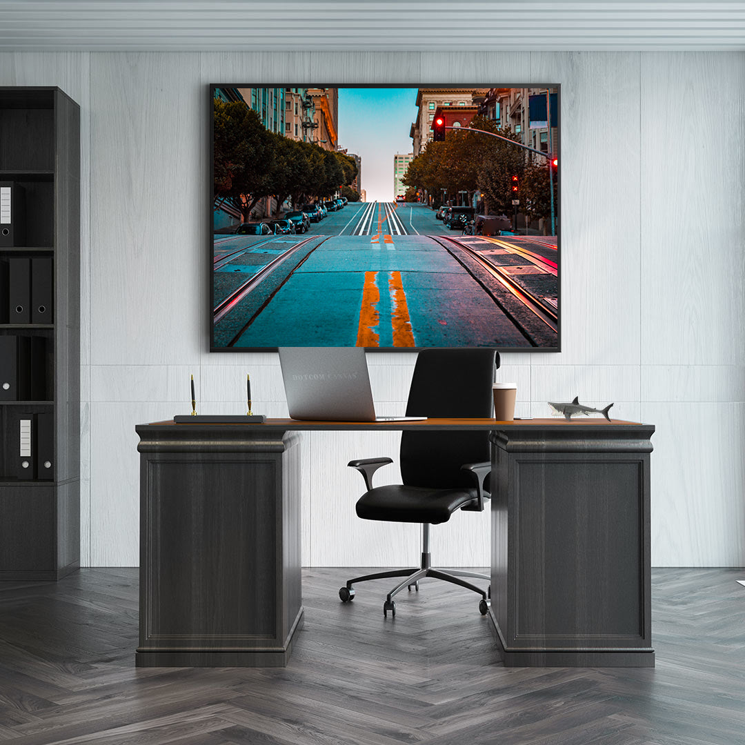 Leinwandgemälde - Stadtstraßen