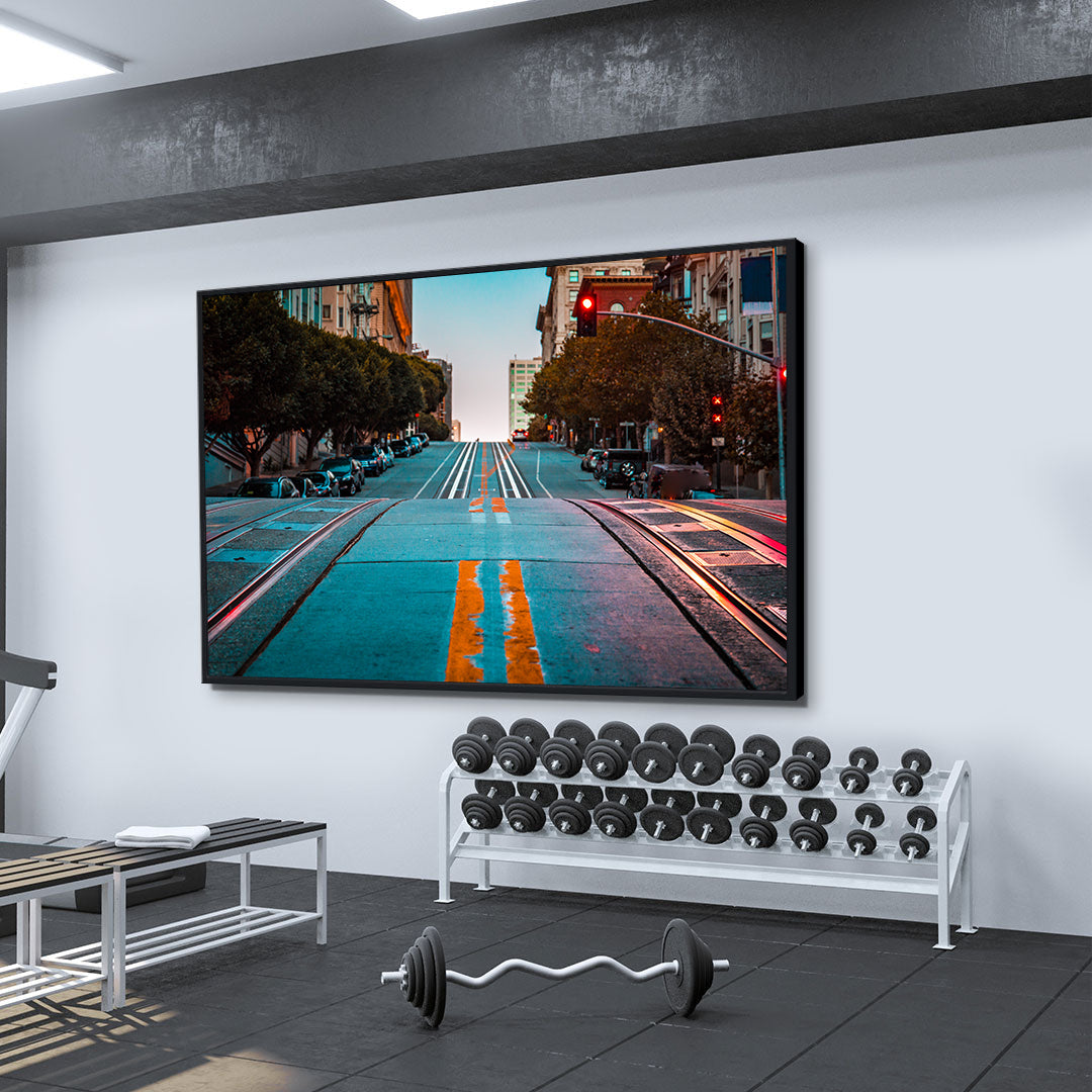 Leinwandgemälde - Stadtstraßen