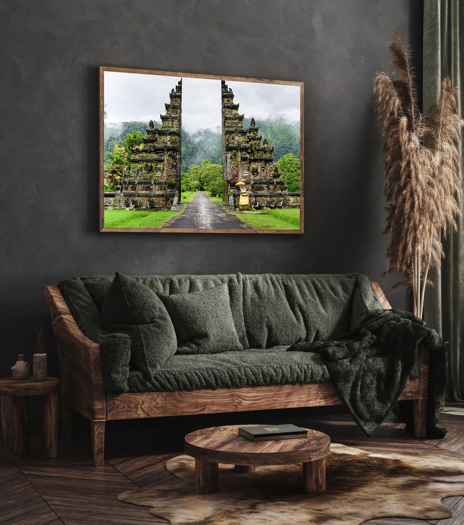 Peinture sur toile – La porte de la forêt