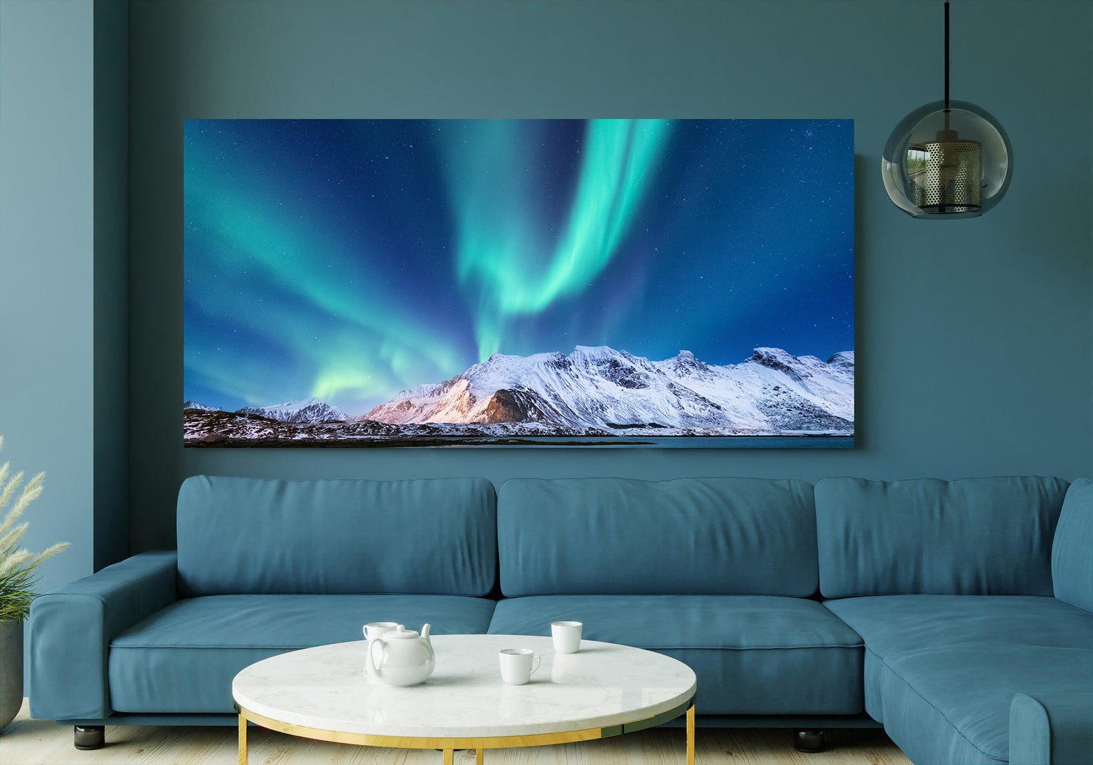 Leinwandgemälde - Aurora Borealis