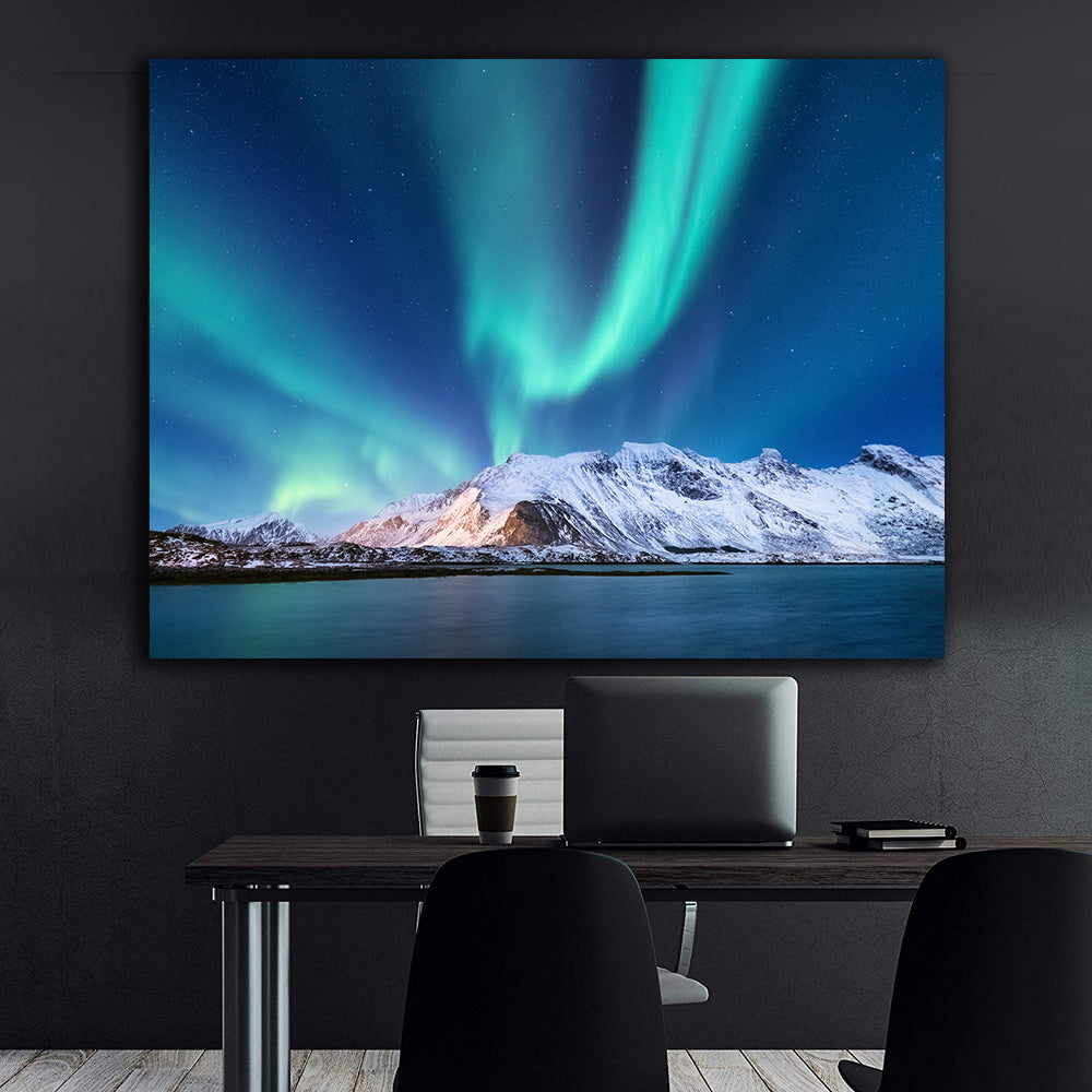 Leinwandgemälde - Aurora Borealis