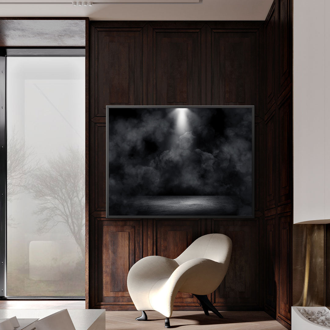 Tablou Canvas - Fum în Întuneric