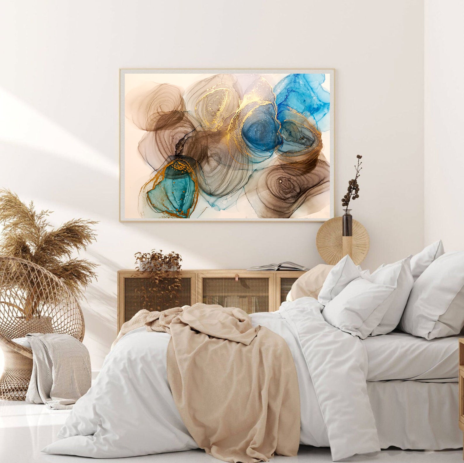 Leinwandgemälde - Abstrakte Farben