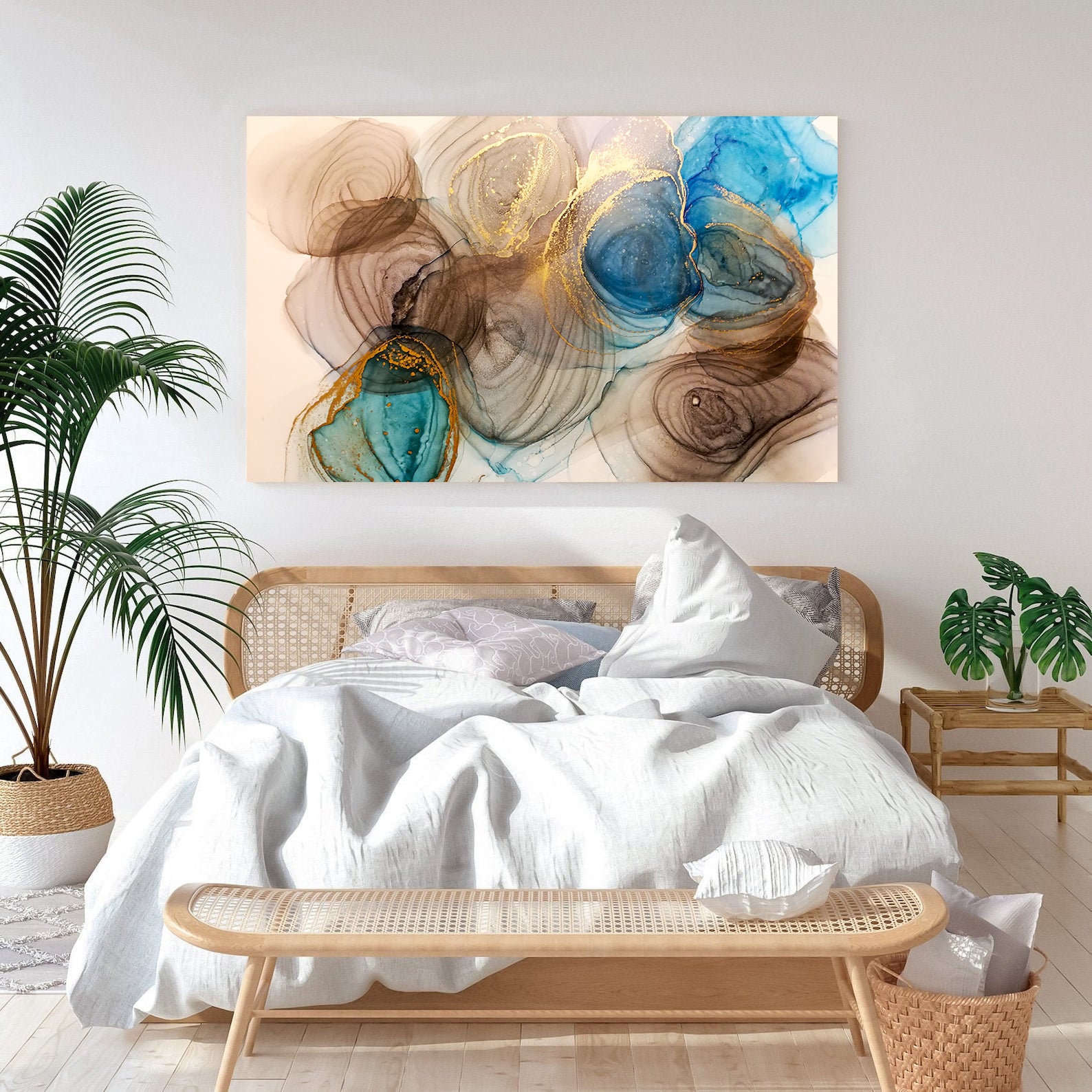 Leinwandgemälde - Abstrakte Farben