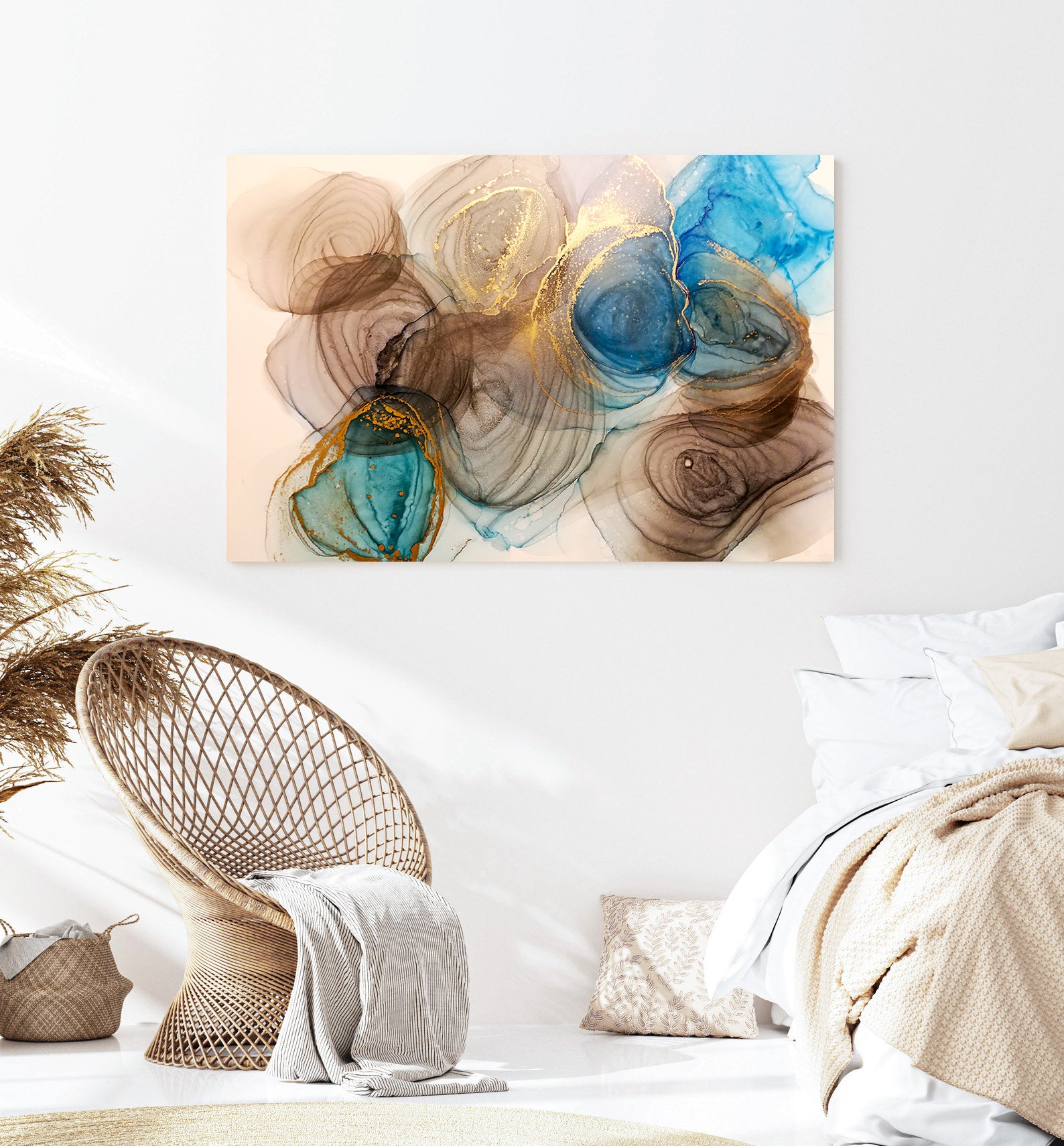 Leinwandgemälde - Abstrakte Farben