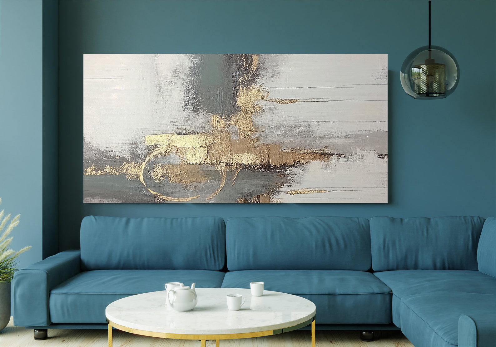 Leinwandgemälde - Abstrakte Farben