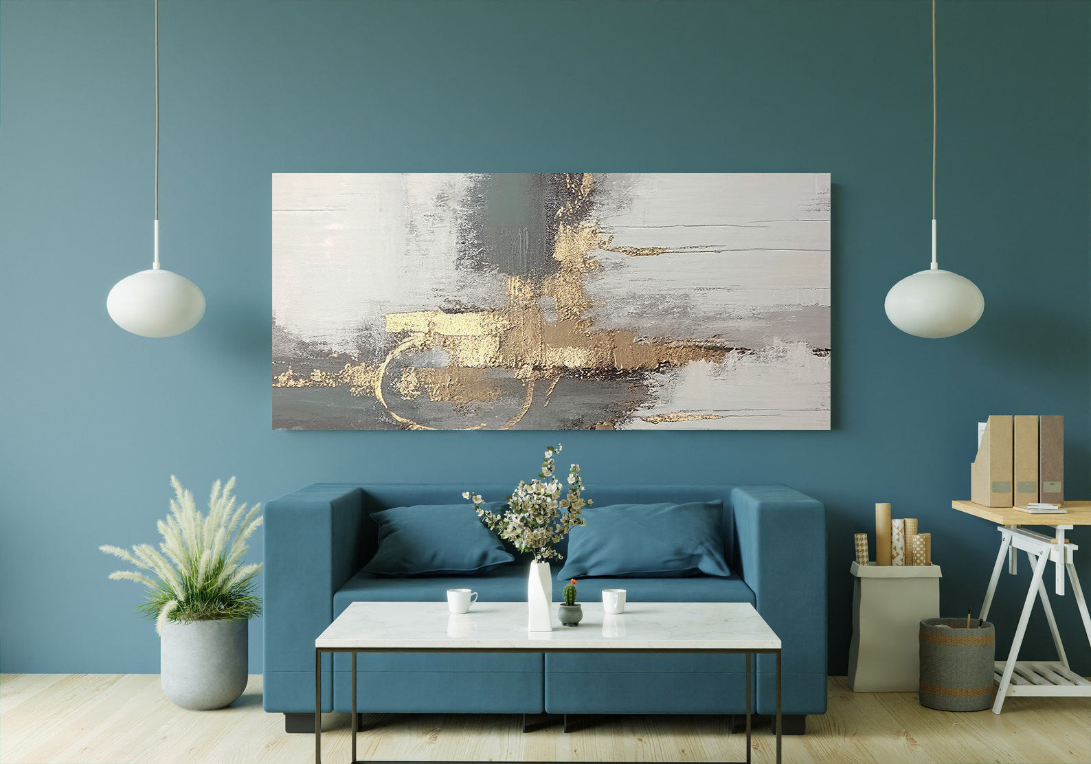 Leinwandgemälde - Abstrakte Farben