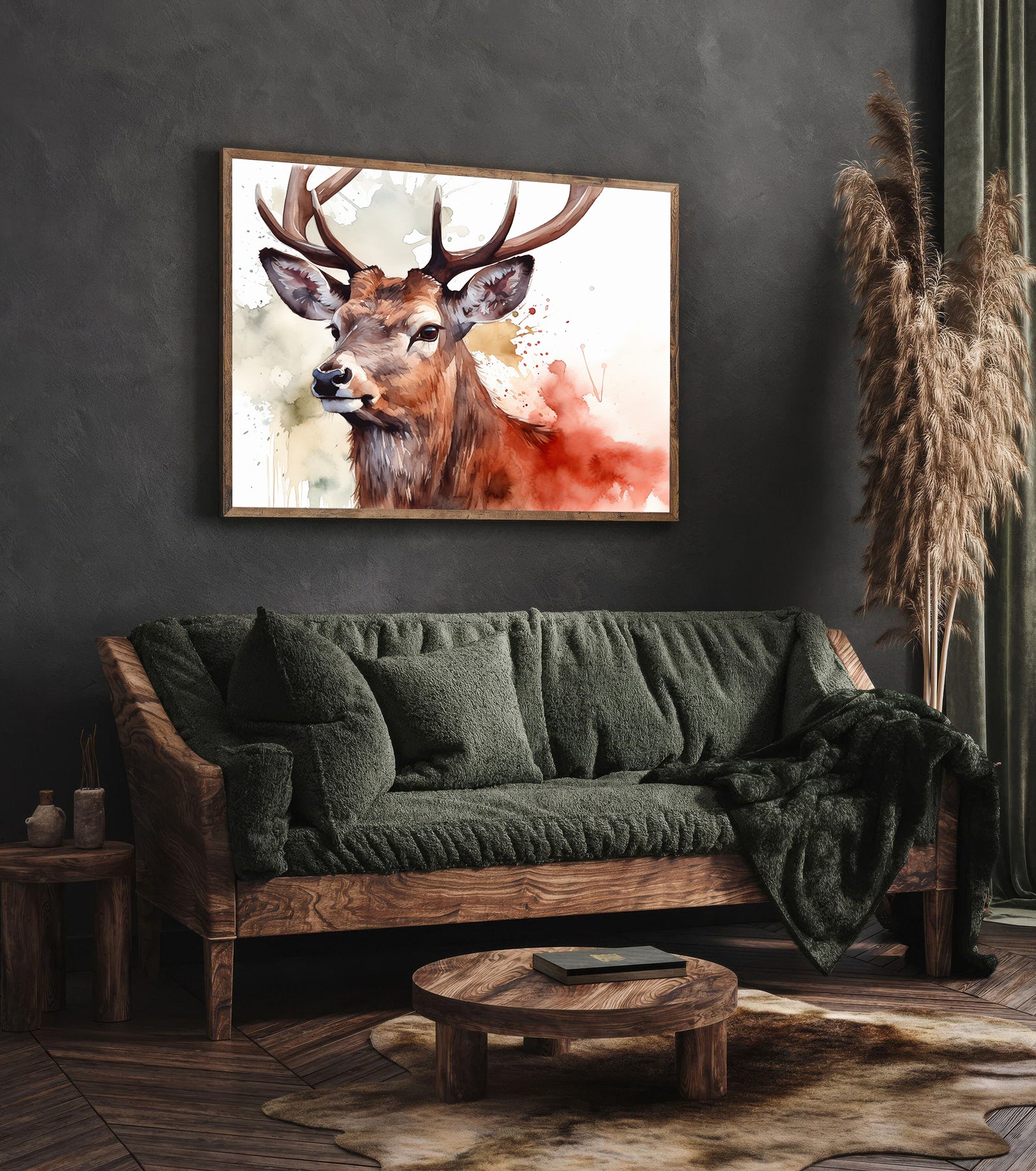 Tablou Canvas - Cerb Portret