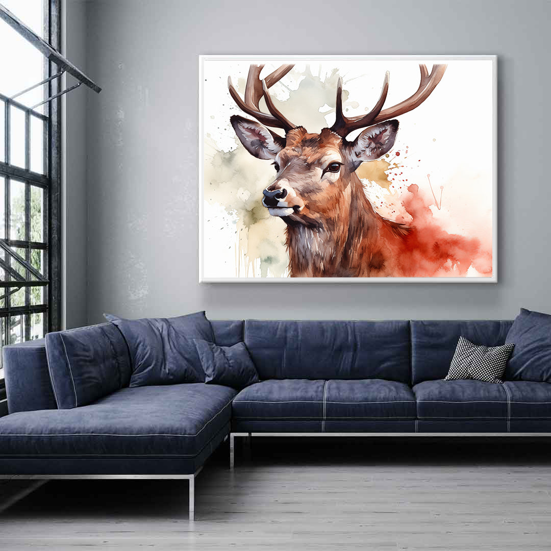 Tablou Canvas - Cerb Portret