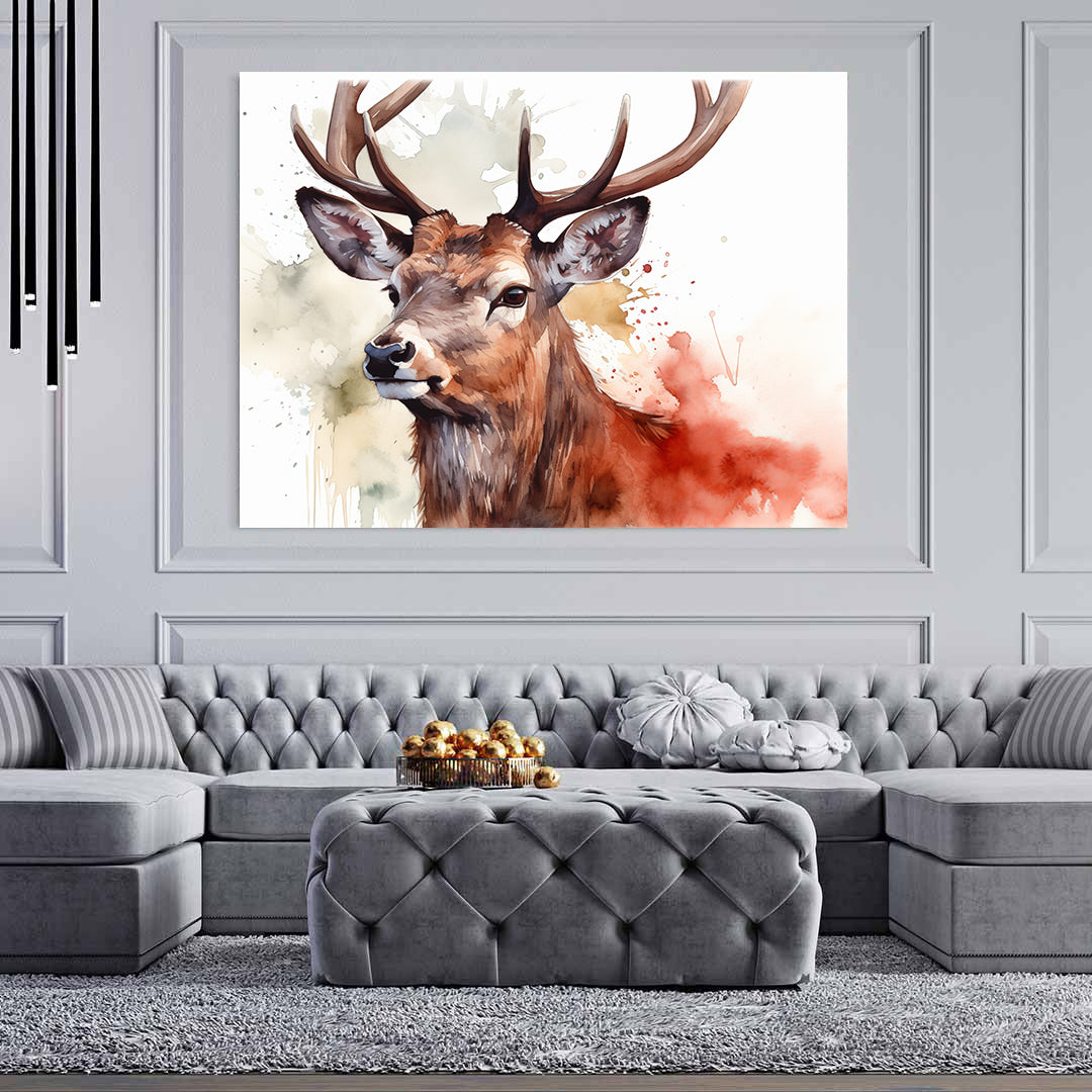 Tablou Canvas - Cerb Portret