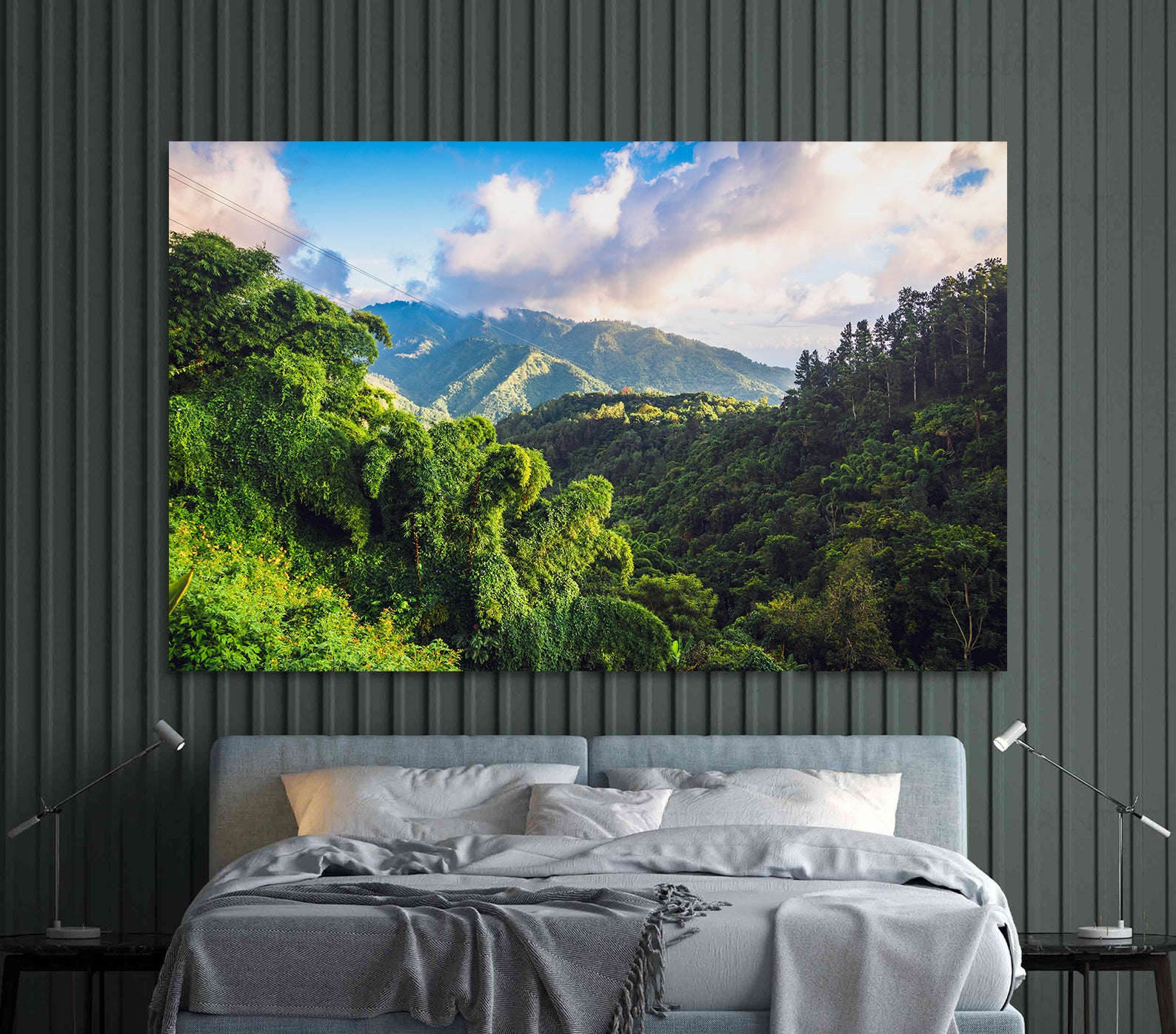 Leinwandgemälde - Jamaika Landschaft