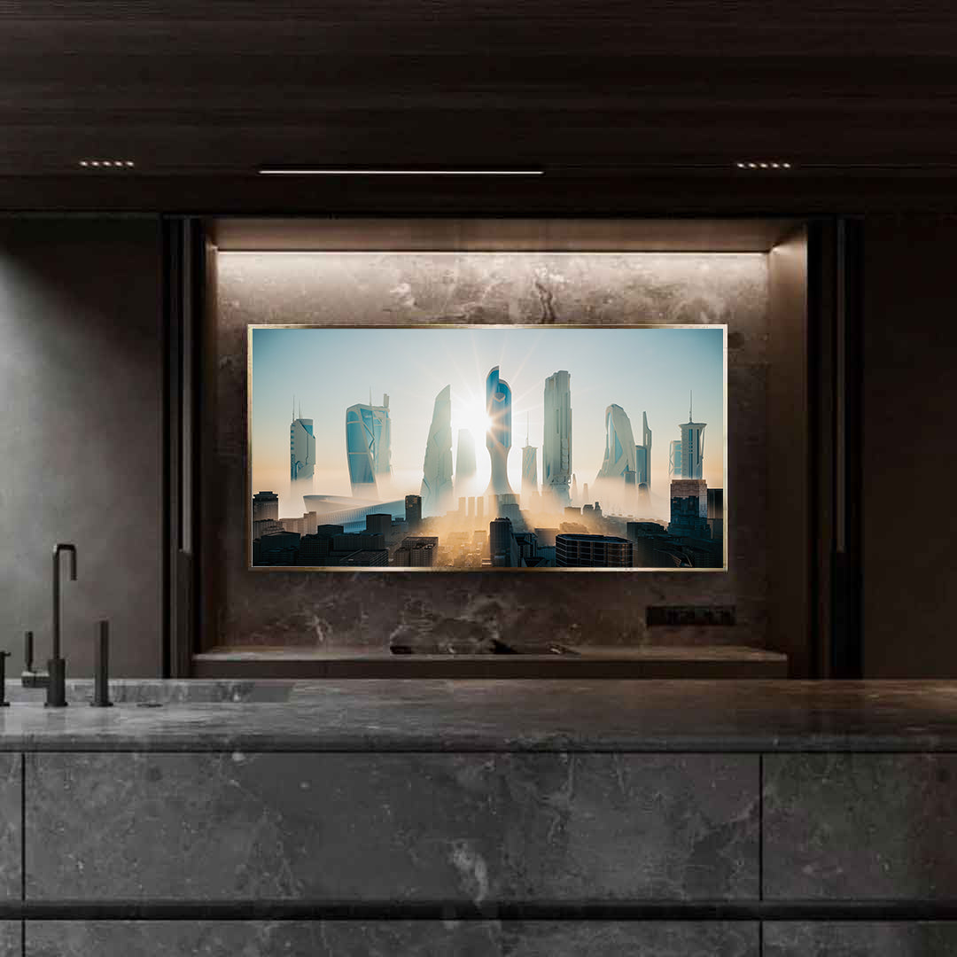 Leinwandbild - Future-City