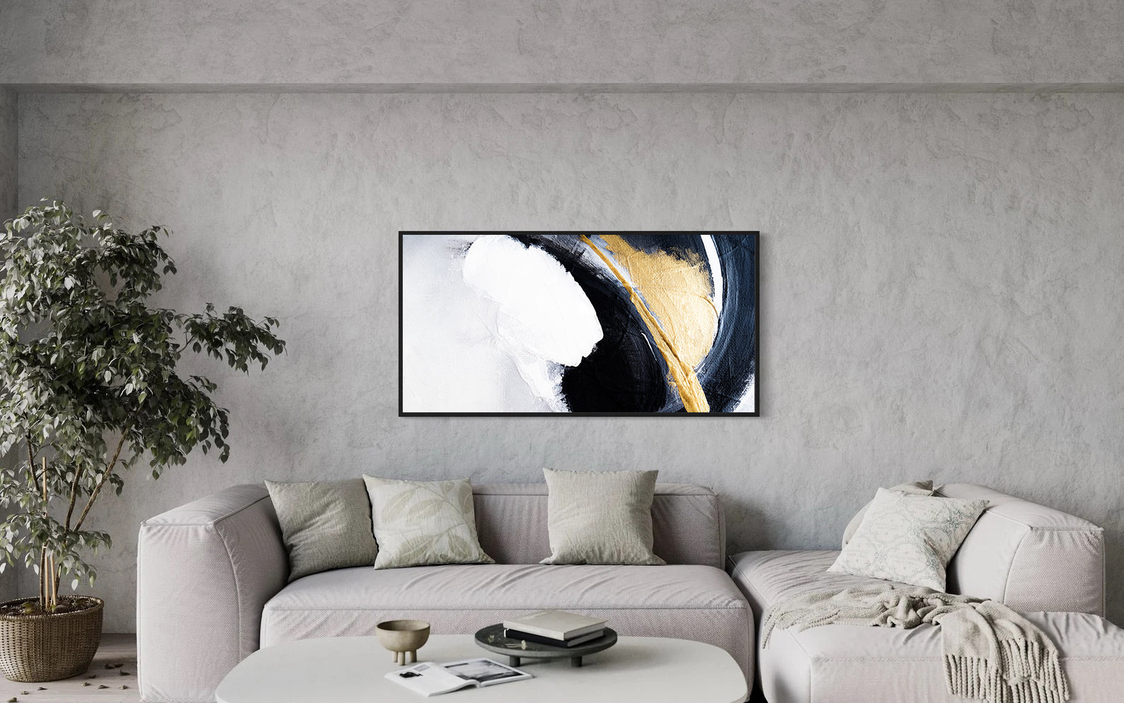Leinwandgemälde - Abstrakte Kunst