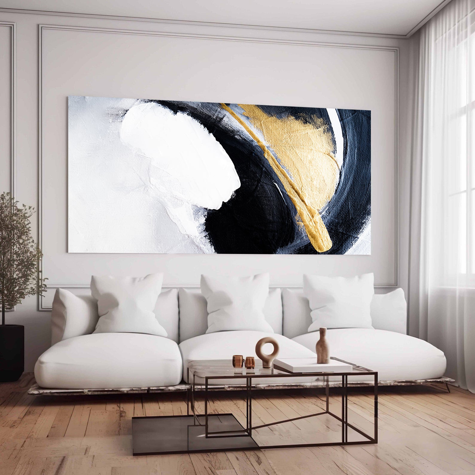 Leinwandgemälde - Abstrakte Kunst