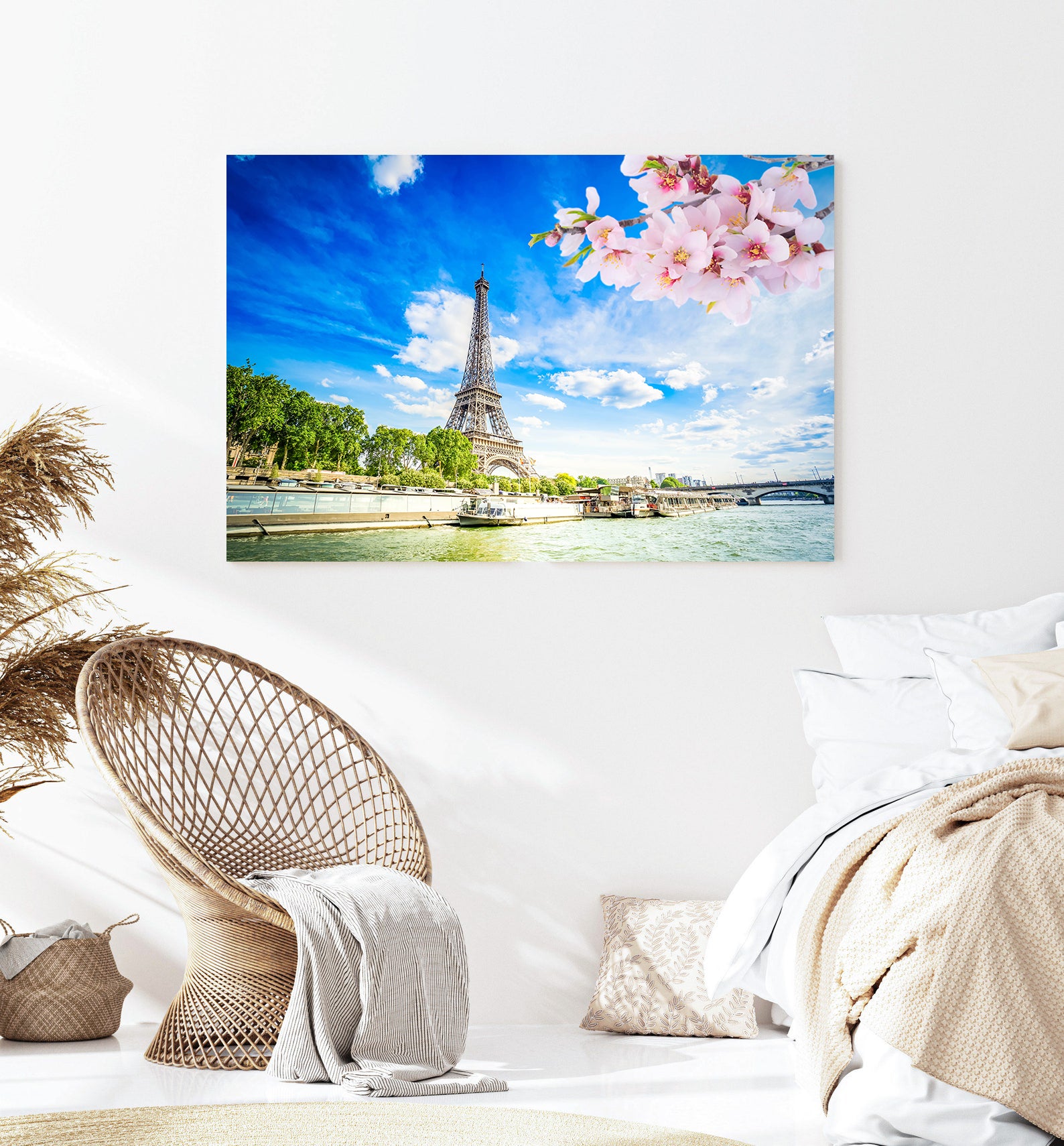 Leinwandgemälde - Sonniger Tag in Paris