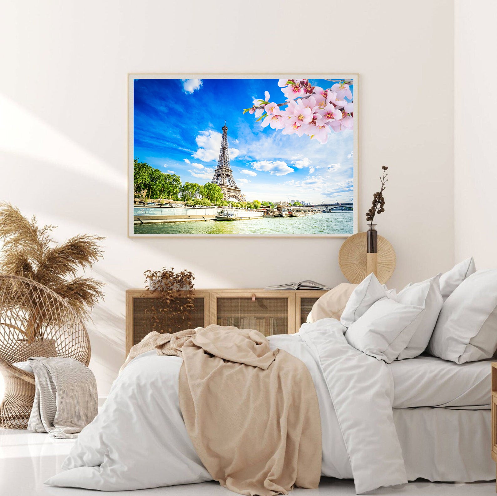 Leinwandgemälde - Sonniger Tag in Paris