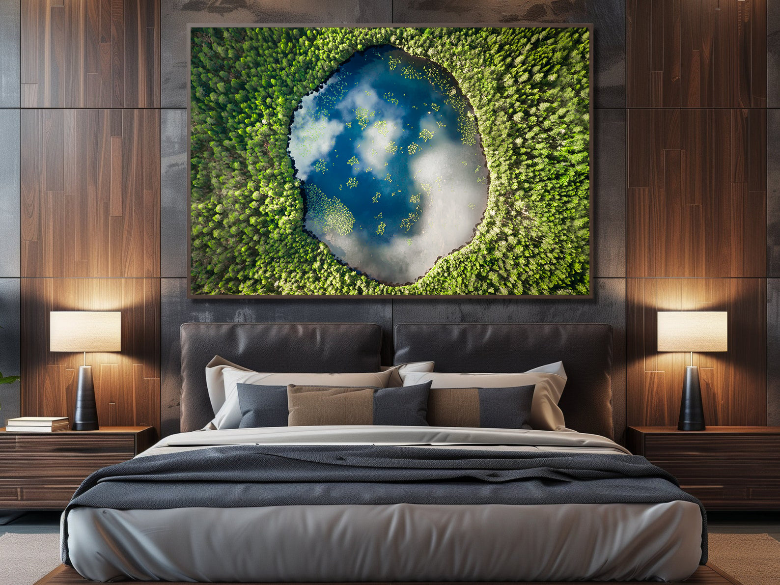 Peinture sur toile - Terre