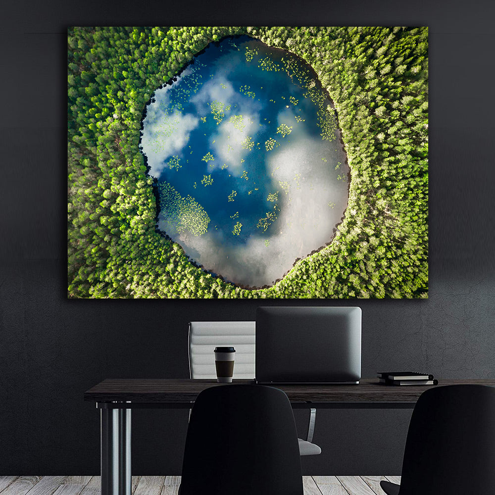 Leinwandbild - Erde