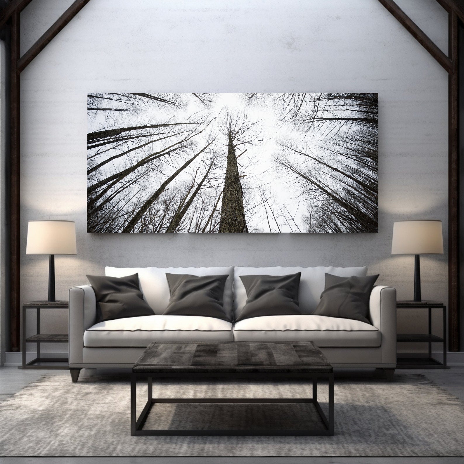 Leinwandbild - Äste