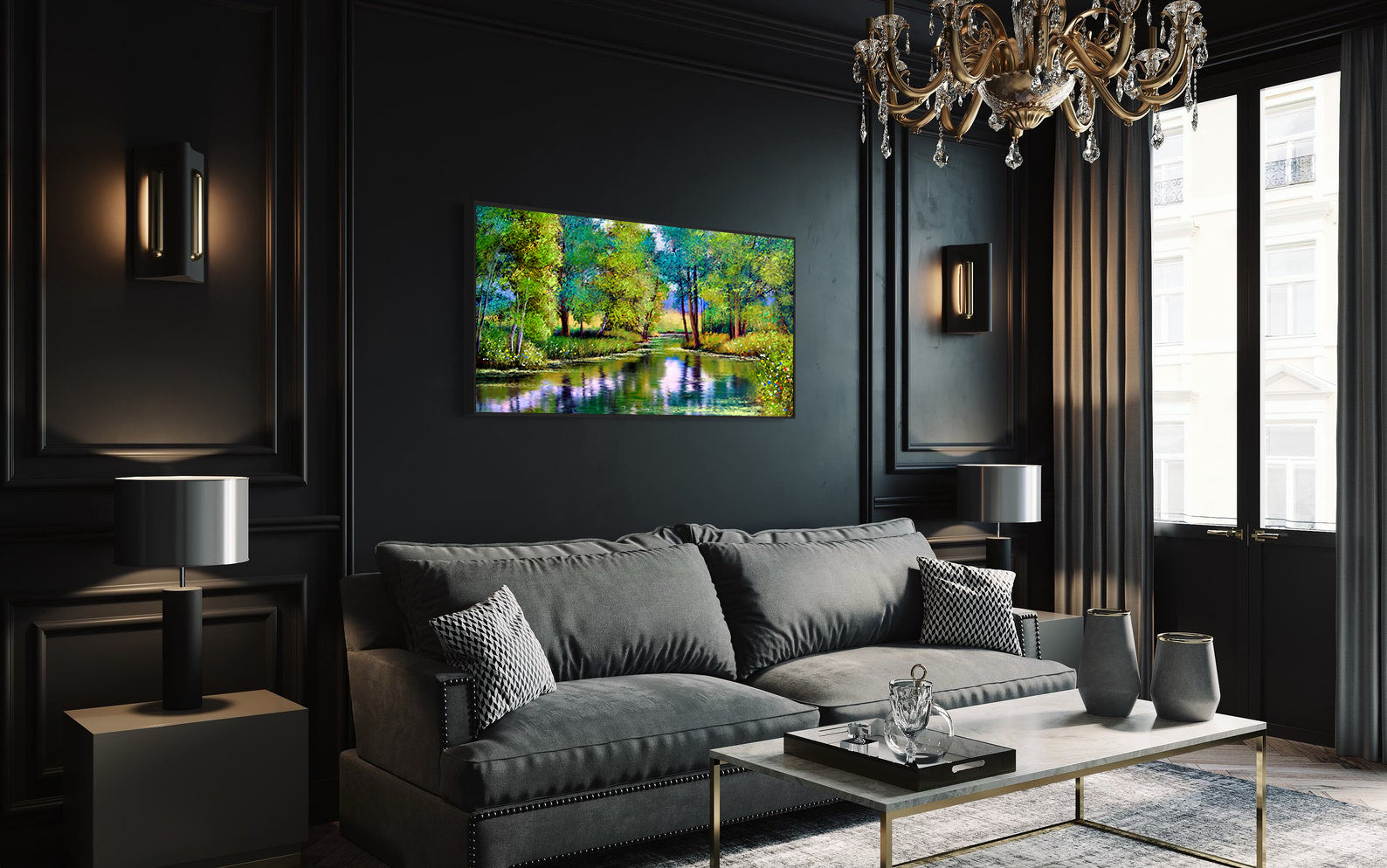 Tablou Canvas - Pădure Peisaj