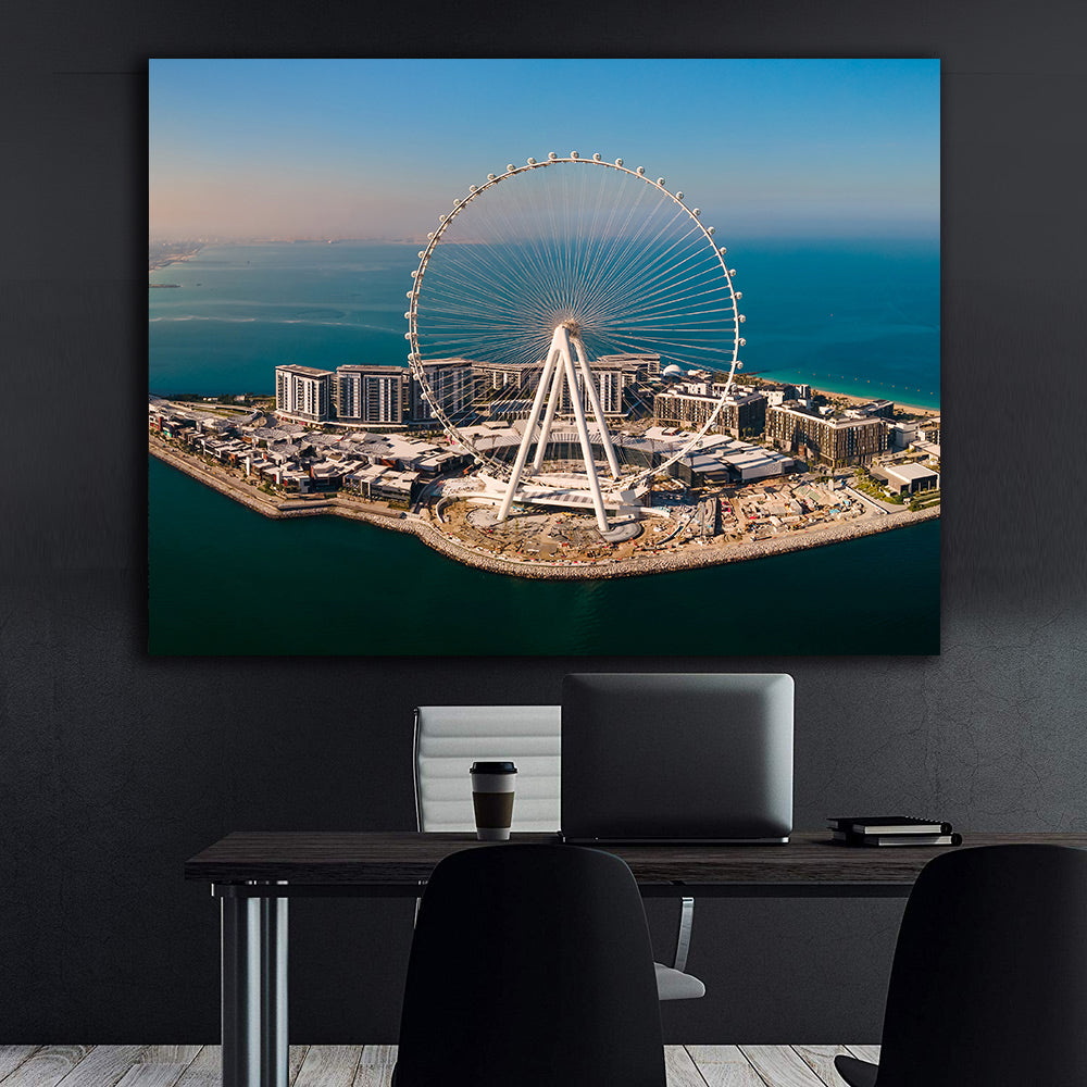 Leinwandgemälde – Ain Dubai von Dubai Holding
