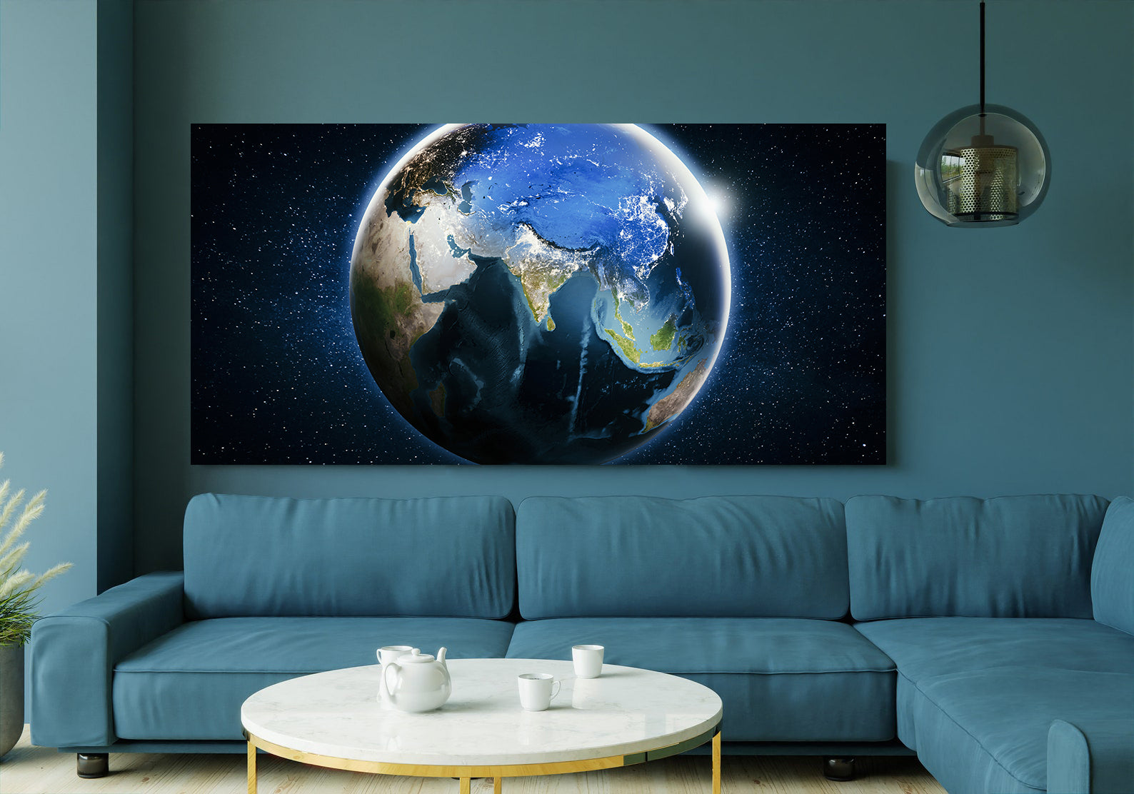 Leinwandgemälde - Planet Erde
