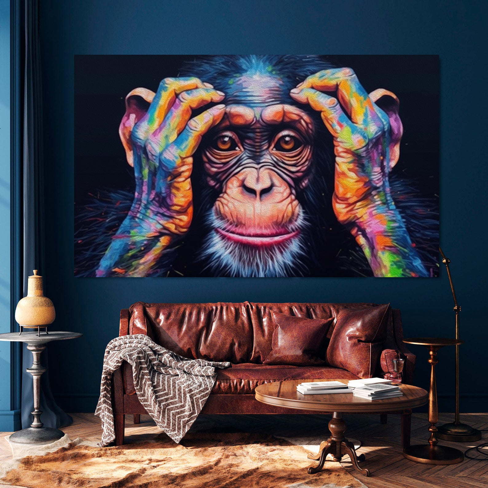 Tablou Canvas - Maimuță Portret