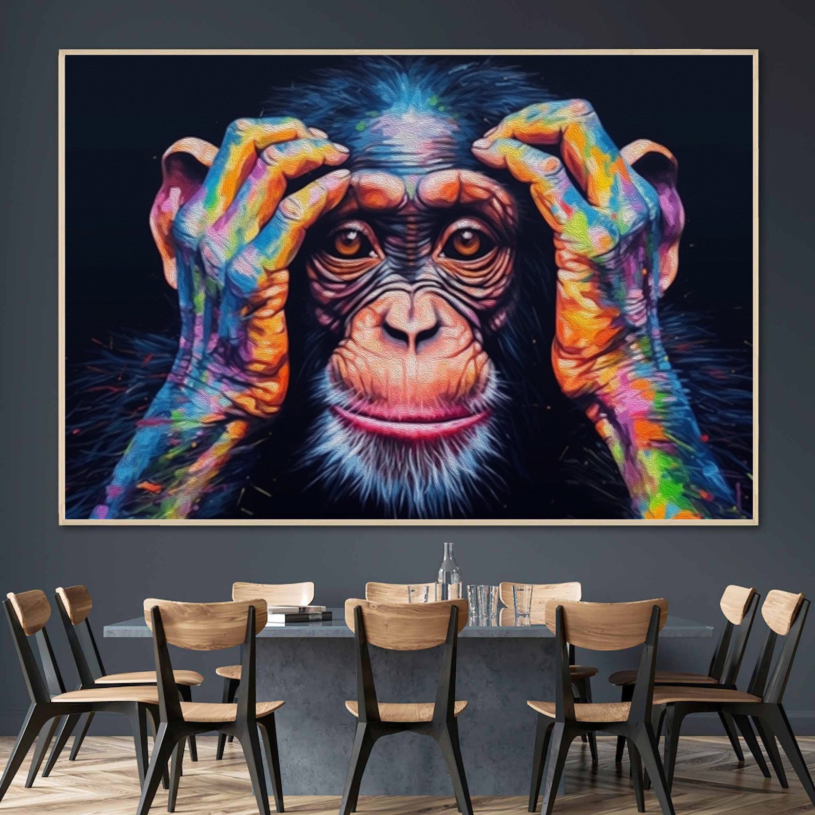 Tablou Canvas - Maimuță Portret