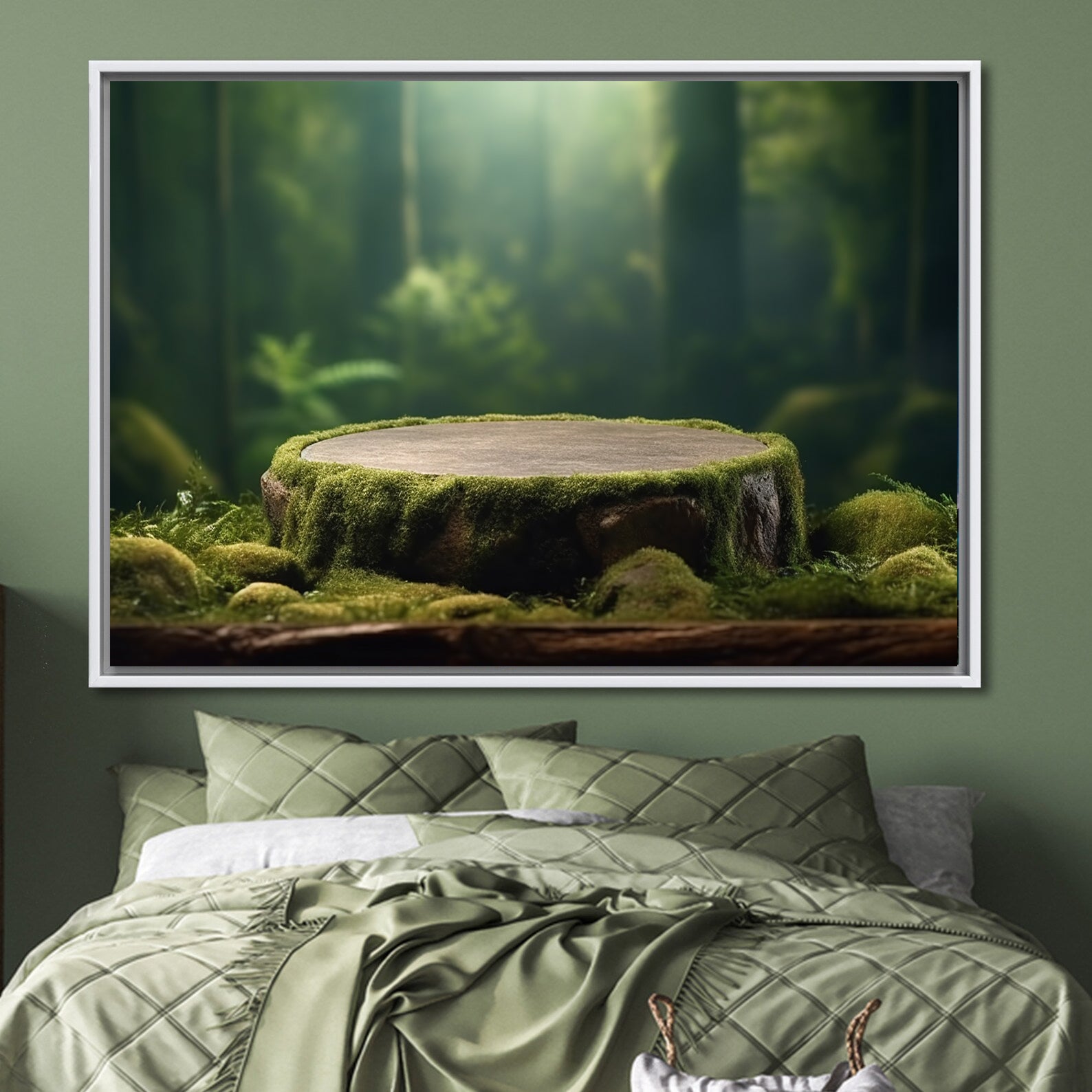 Leinwandbild - Waldzauber