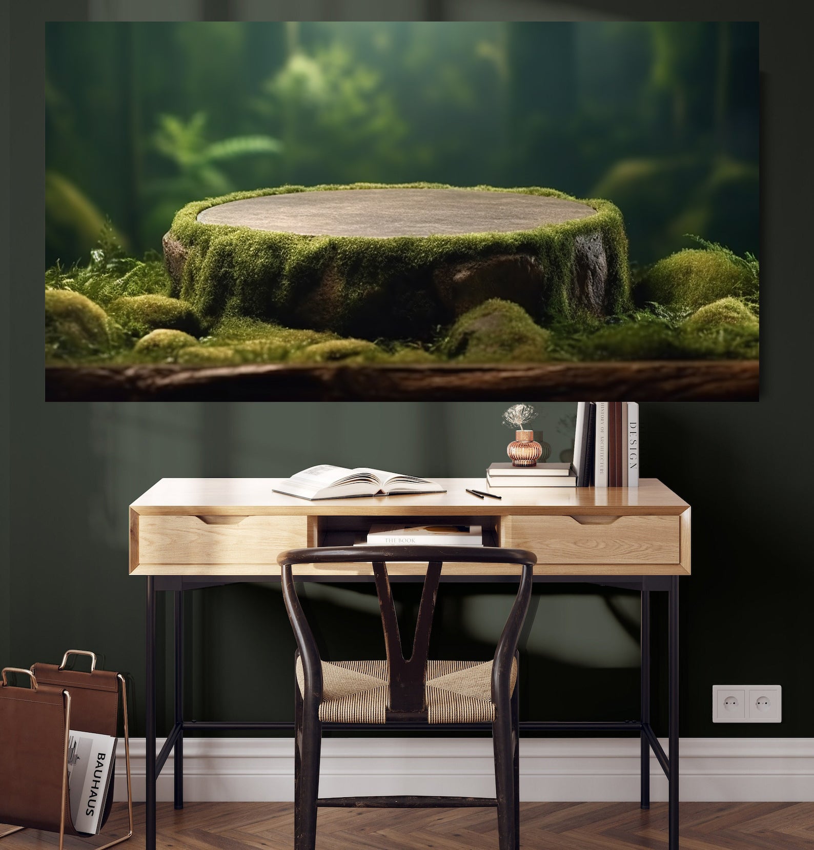 Leinwandbild - Waldzauber