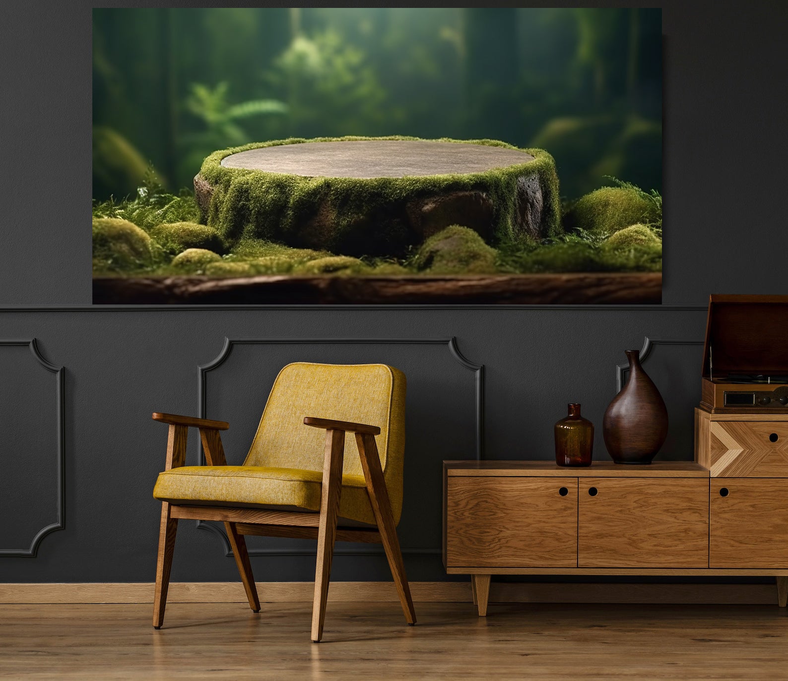 Leinwandbild - Waldzauber