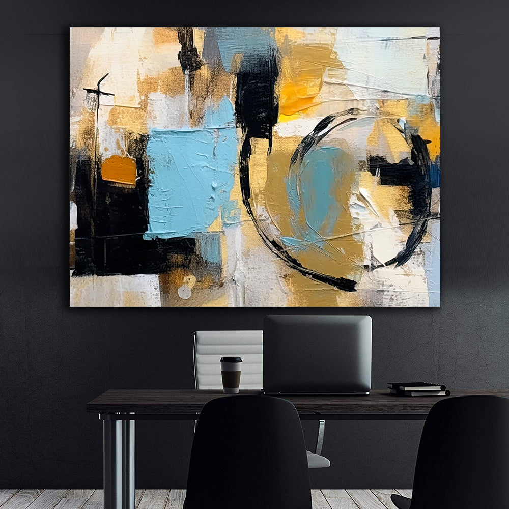 Leinwandgemälde - Abstrakte moderne Kunst