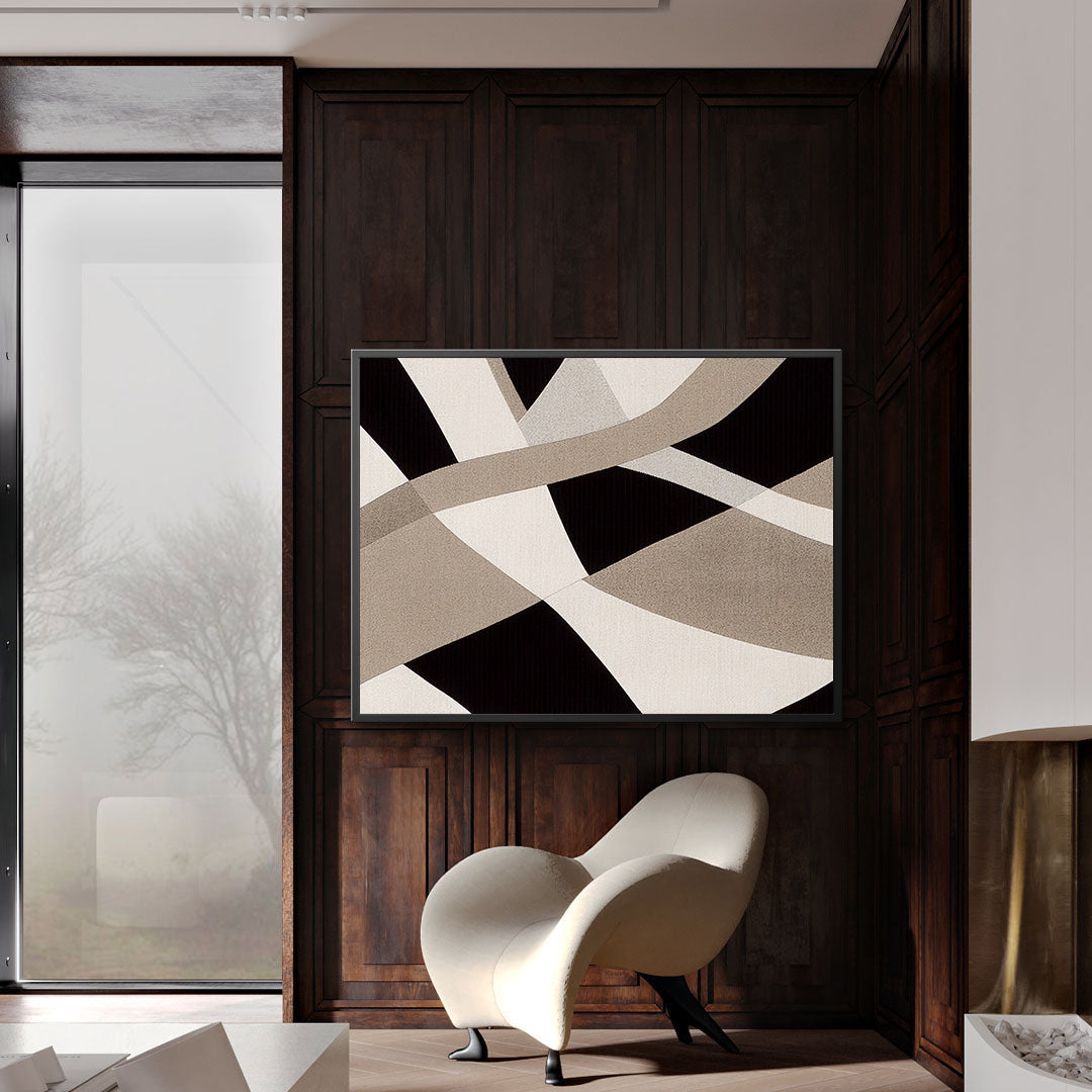 Leinwandgemälde - Moderne geometrische Kunst