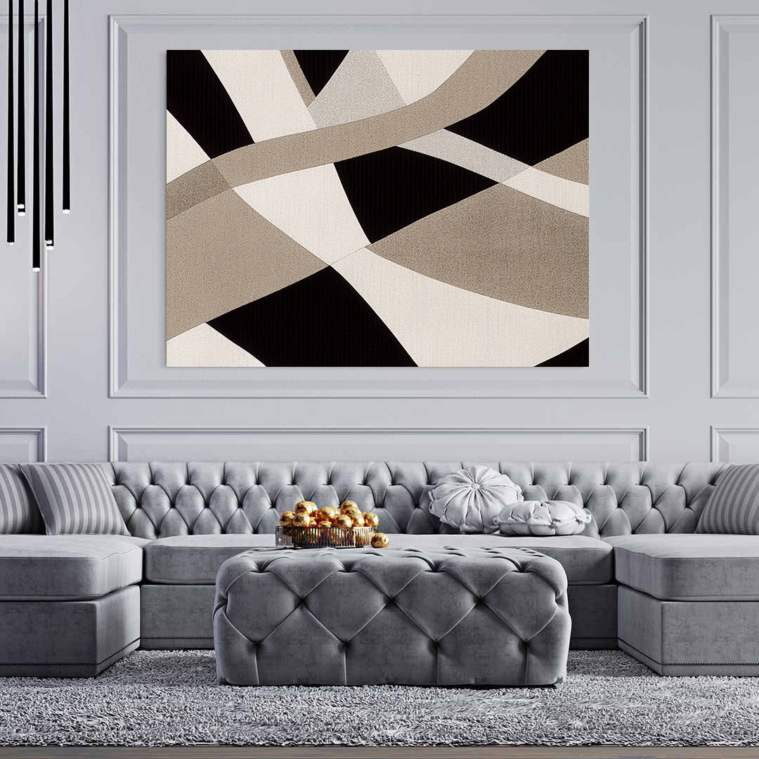 Leinwandgemälde - Moderne geometrische Kunst