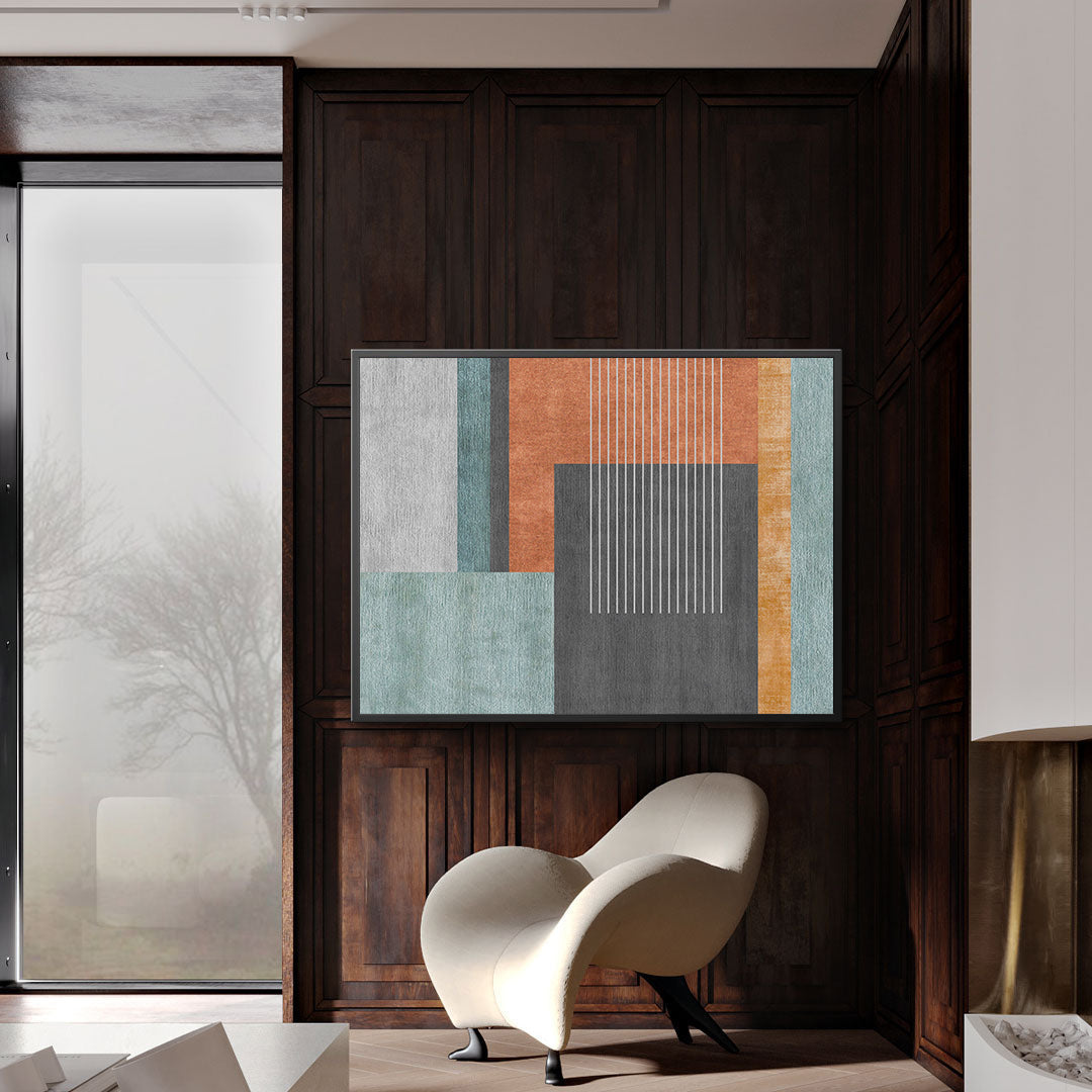 Leinwandgemälde - Geometrische Moderne Kunst