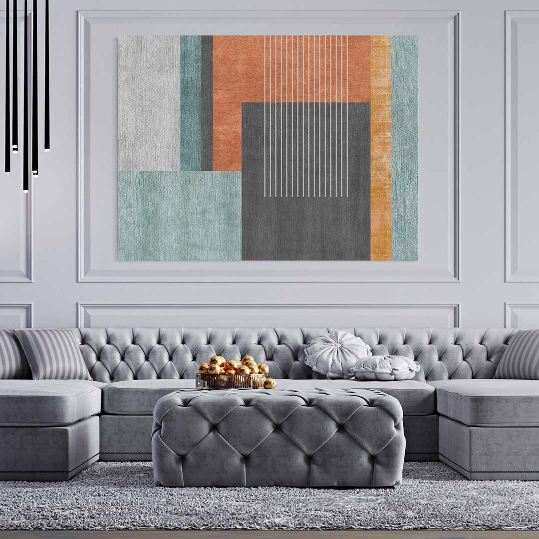 Leinwandgemälde - Geometrische Moderne Kunst