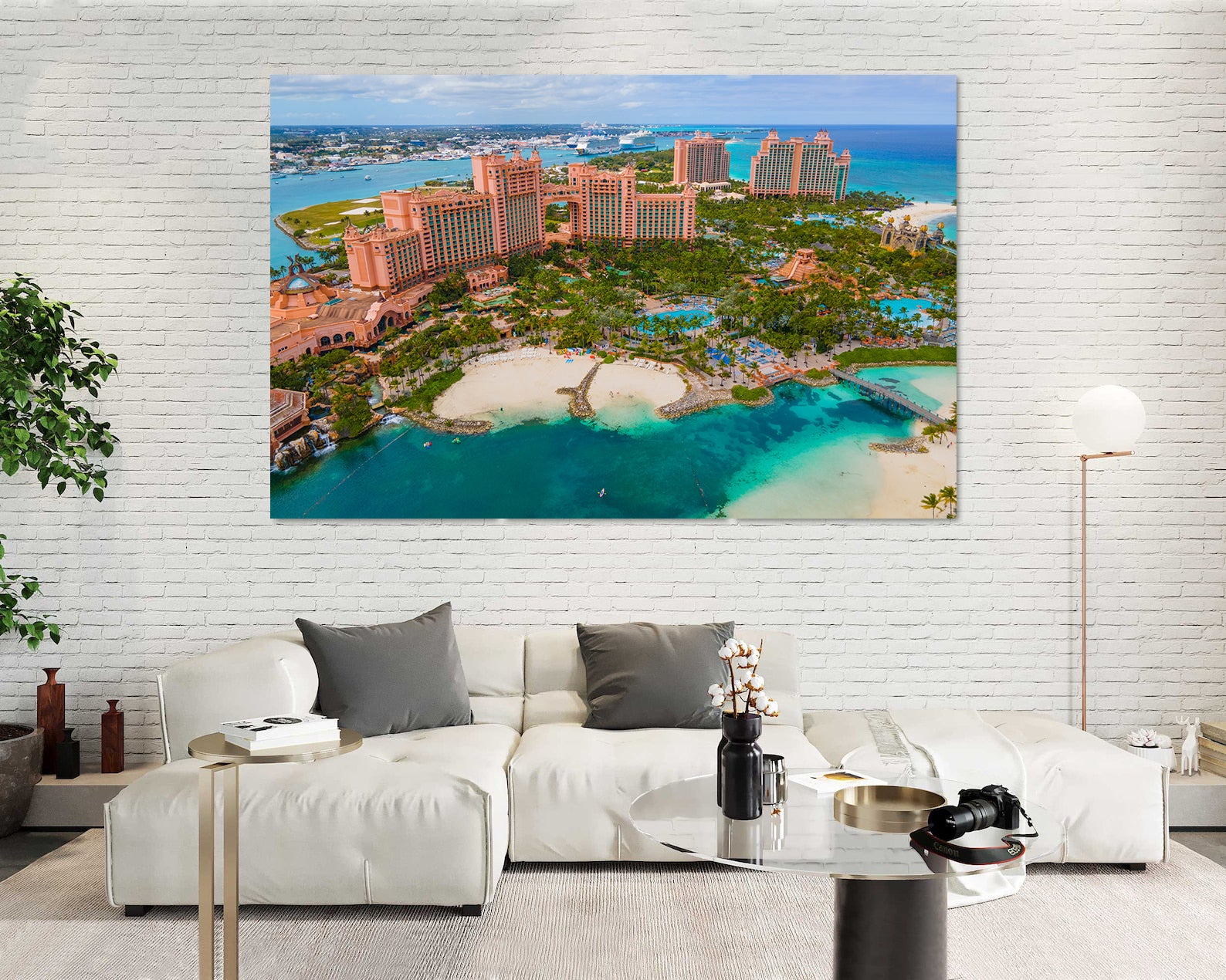 Leinwandgemälde - Atlantis Paradise Island