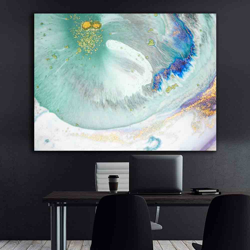 Leinwandgemälde - Marmoreffekt