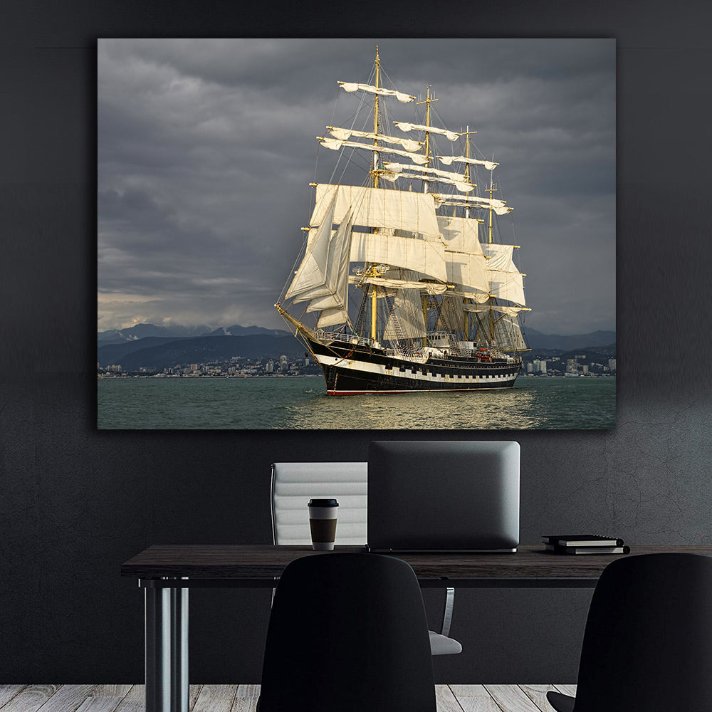 Tableau sur toile - Voilier