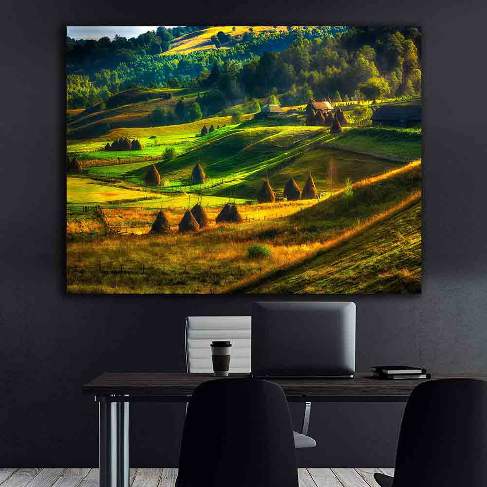 Leinwandgemälde - Sommercamp