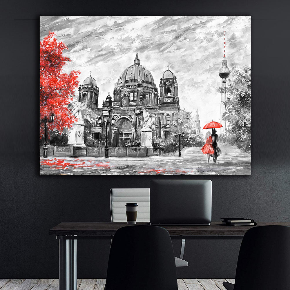 Leinwandbild - Stadtkunst