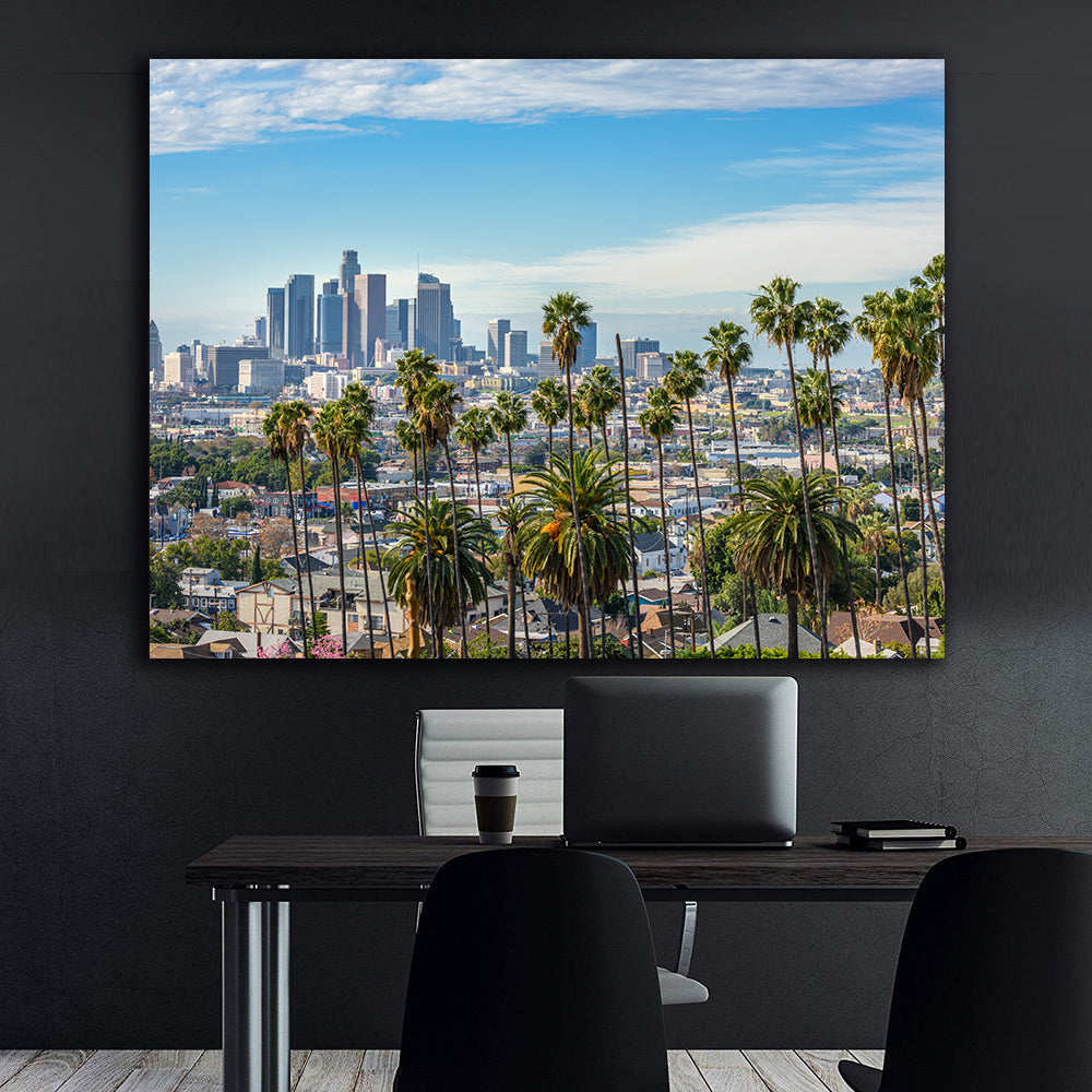 Leinwandgemälde - Landschaft von Los Angeles