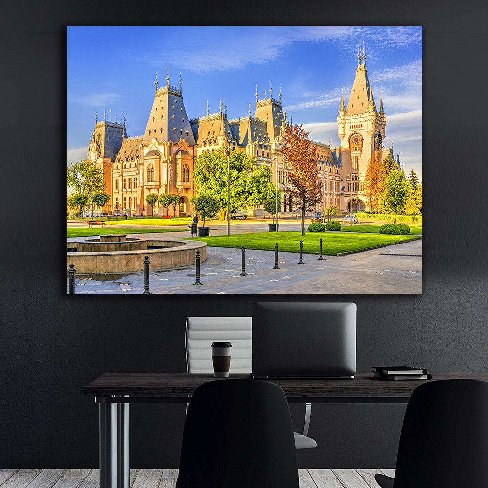 Leinwandgemälde - Kulturpalast in Iași