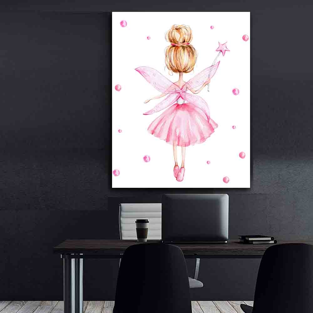 Leinwandbild - Zauberhafte Fee