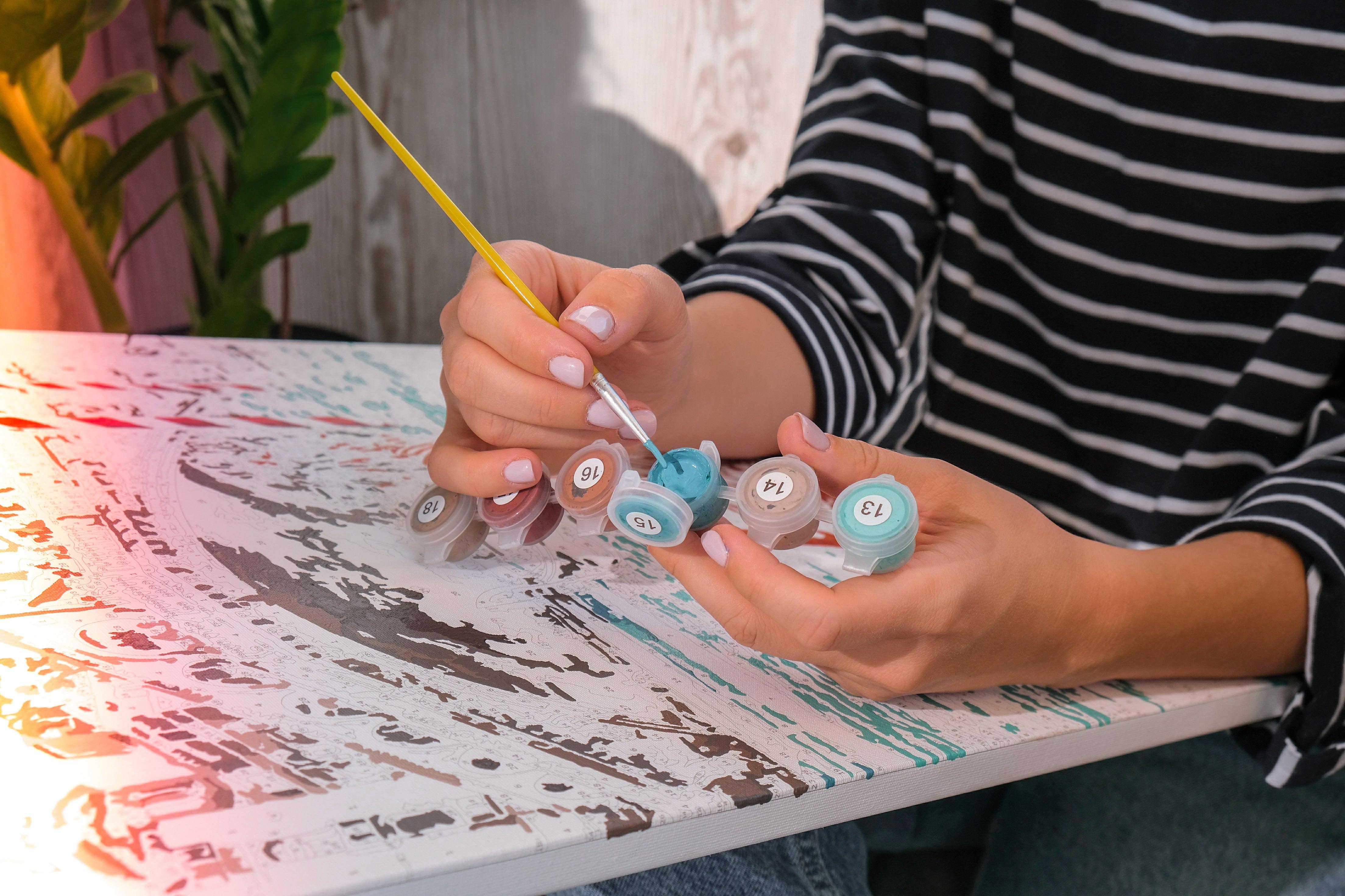 Peinture par numéros - Panier de Pâques 4255